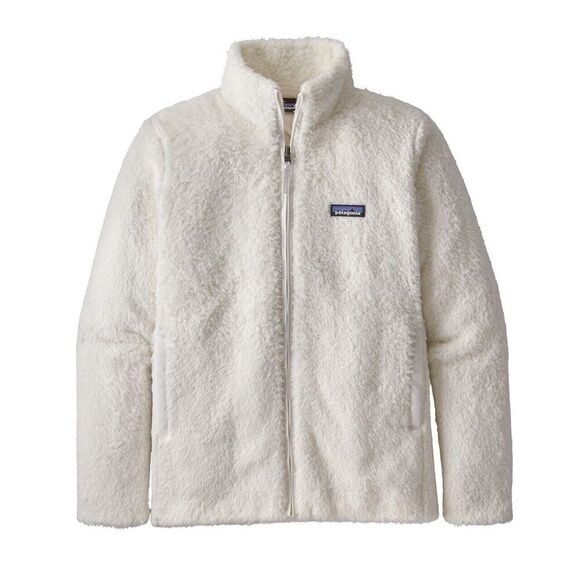 New PATAGONIA Women's Los Gatos Fleece Jacket Birch White LARGE - Picture 1 of 3